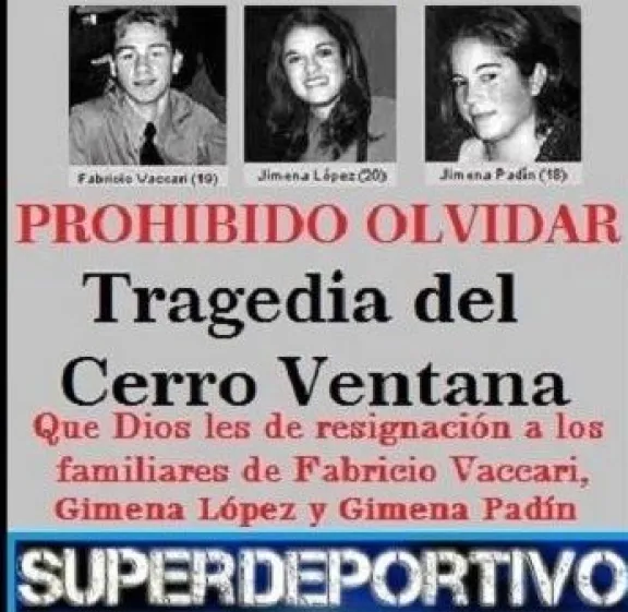 As&iacute; recuerda todos los a&ntilde;os un medio local a las v&iacute;ctimas de la tragedia. Foto (gentileza Daniel Nestares)