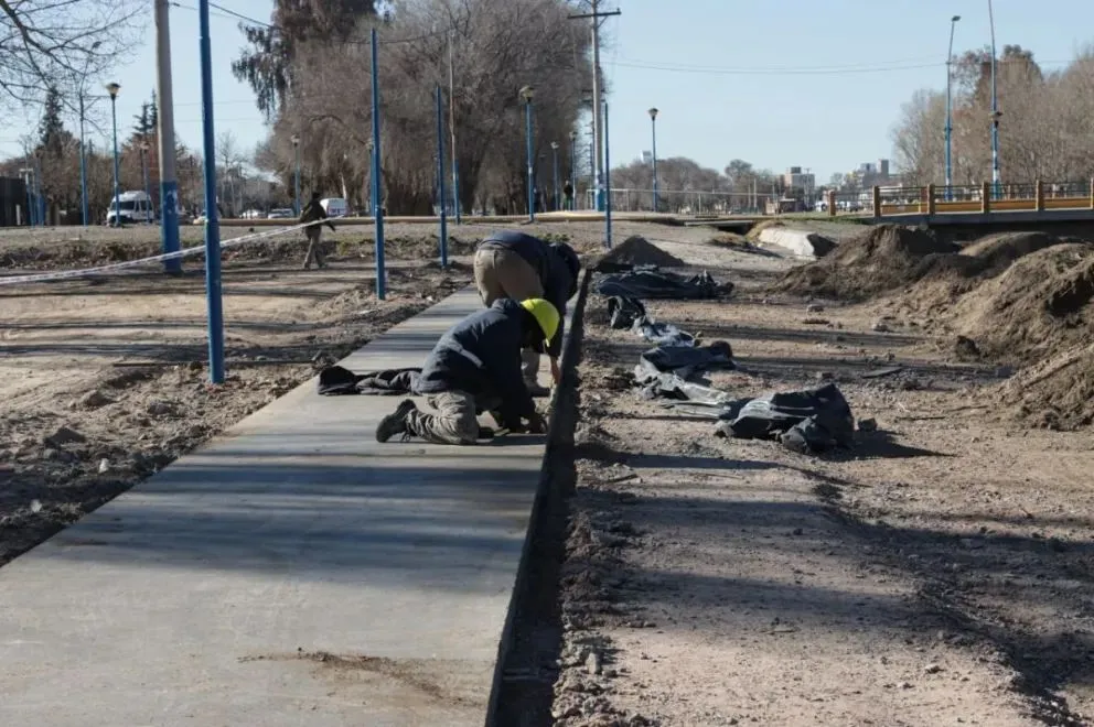Sobre el margen sur del Canal Grande, entre Rosario de Santa Fe y Damas Patricias, estará la extensión del Paseo. Foto: (Tania Domenicucci)