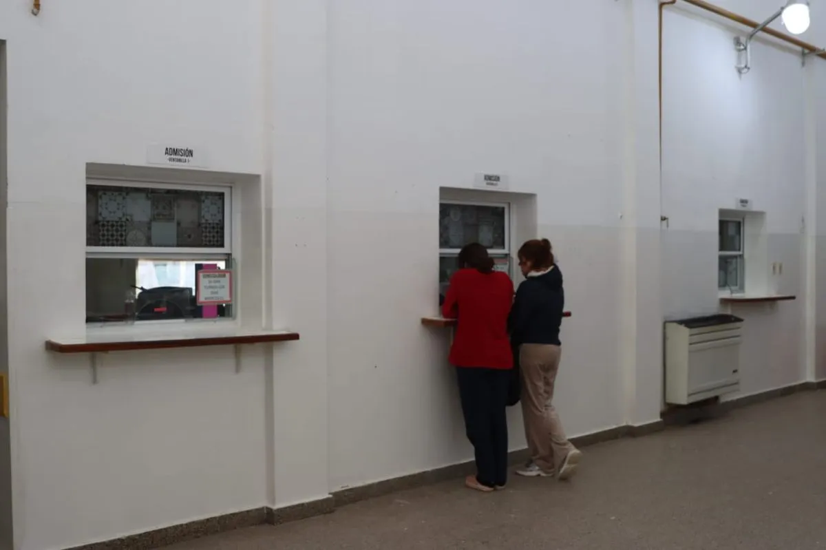 Uno de los principales sectores donde se trabaj&oacute; fue en el &aacute;rea de admisi&oacute;n. Foto: (Tania Domenicucci)