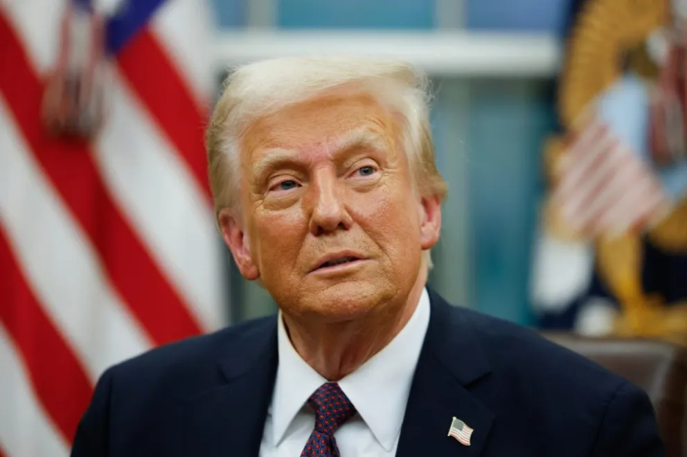 El presidente de Estados Unidos, Donald Trump. 