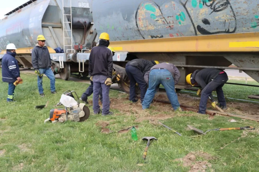 Se solicita a los conductores circular con precaución por la zona. (Foto Tania Domenicucci)