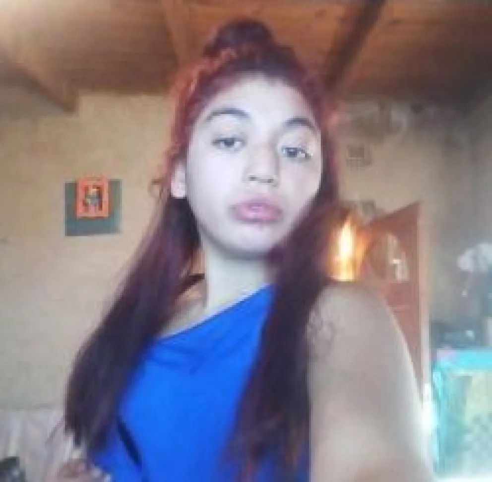 Brisa fue vista por última vez el jueves 5. La busca su familia. Foto (Policía Río Negro)