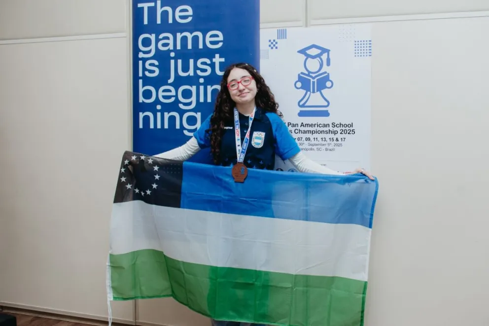 Fue la única representante femenina de Argentina que viajó para participar del torneo. (Foto getileza)