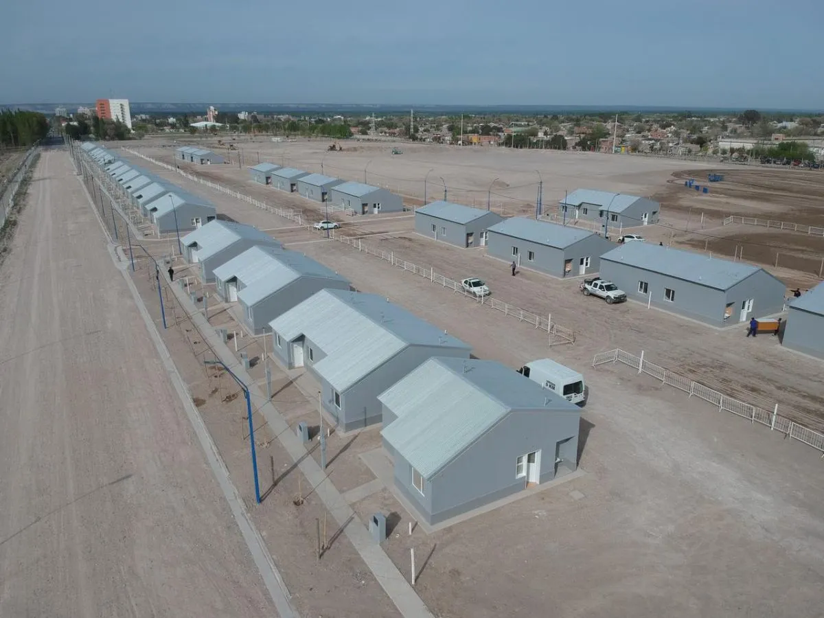 Las primeras 62 viviendas finalizadas de las 258.&nbsp;