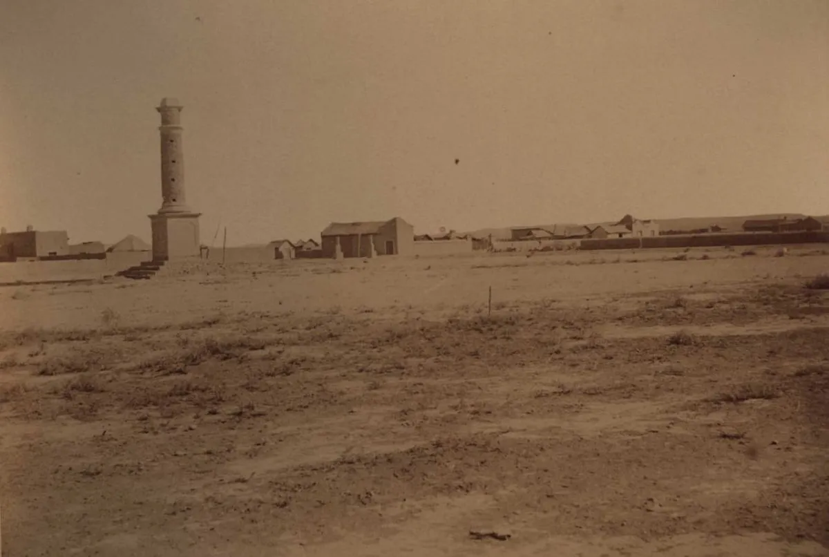 En este predio estaba la primera escuela de la ciudad, en Stefenelli. La inundaci&oacute;n la destruy&oacute;. Foto (archivo)