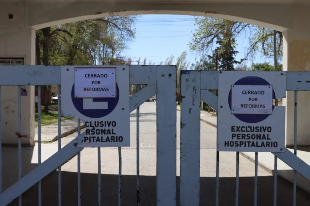 Las obras también incluyen la guardia general, donde ya se habían realizado arreglos previos. (Foto Tania Domenicucci)