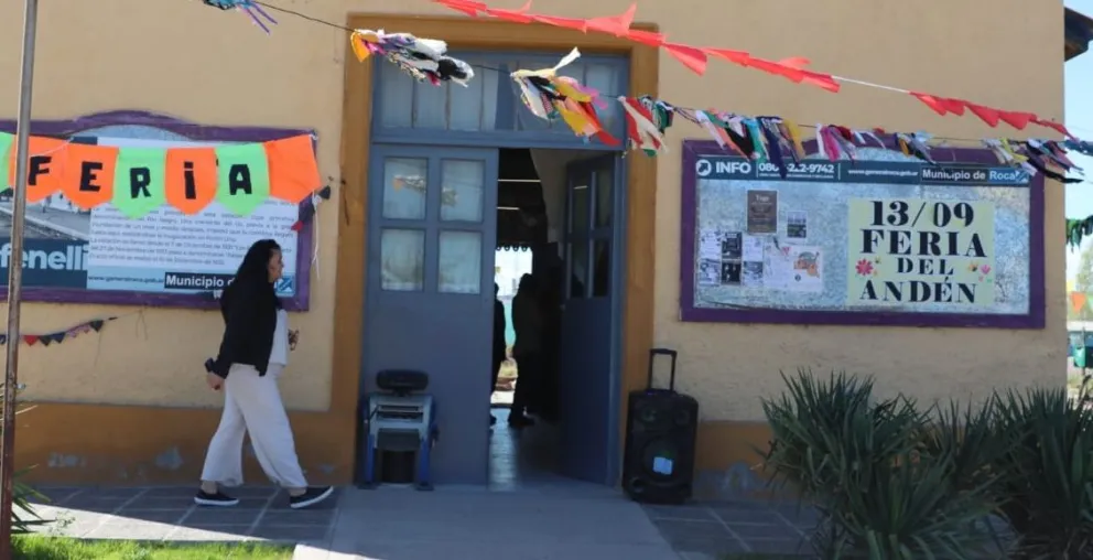 La propuesta se realiza en la primera estación de tren que fue construida en la región. Fotos: (Tania Domenicucci)