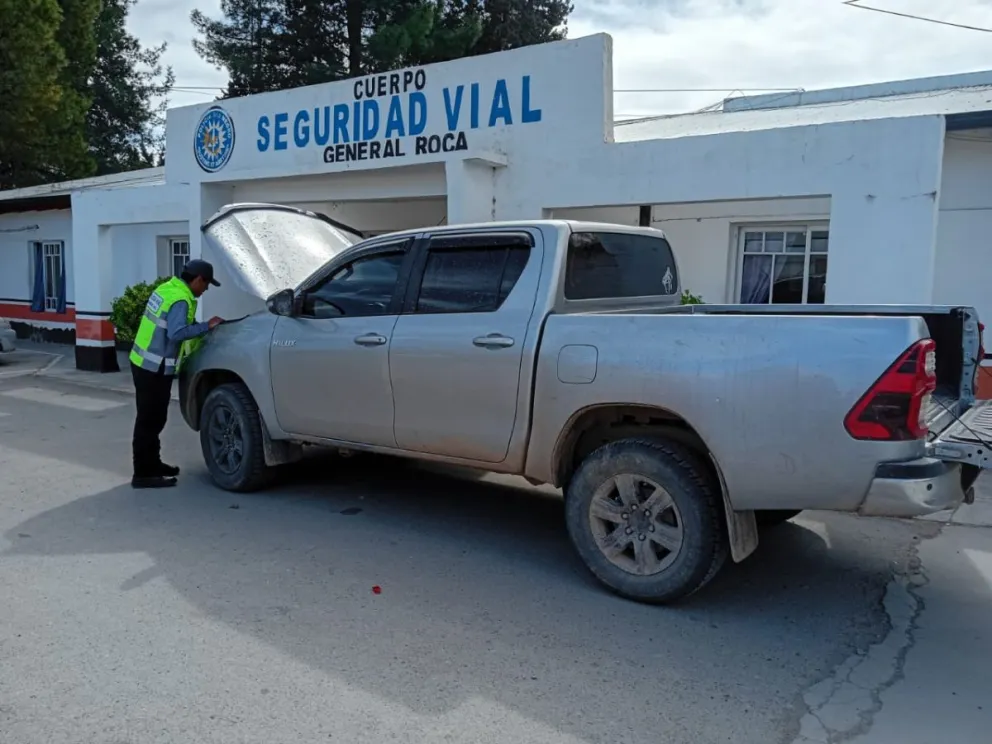 El vehículo registraba pedido de secuestro desde el 7 de mayo. (Foto ANR)