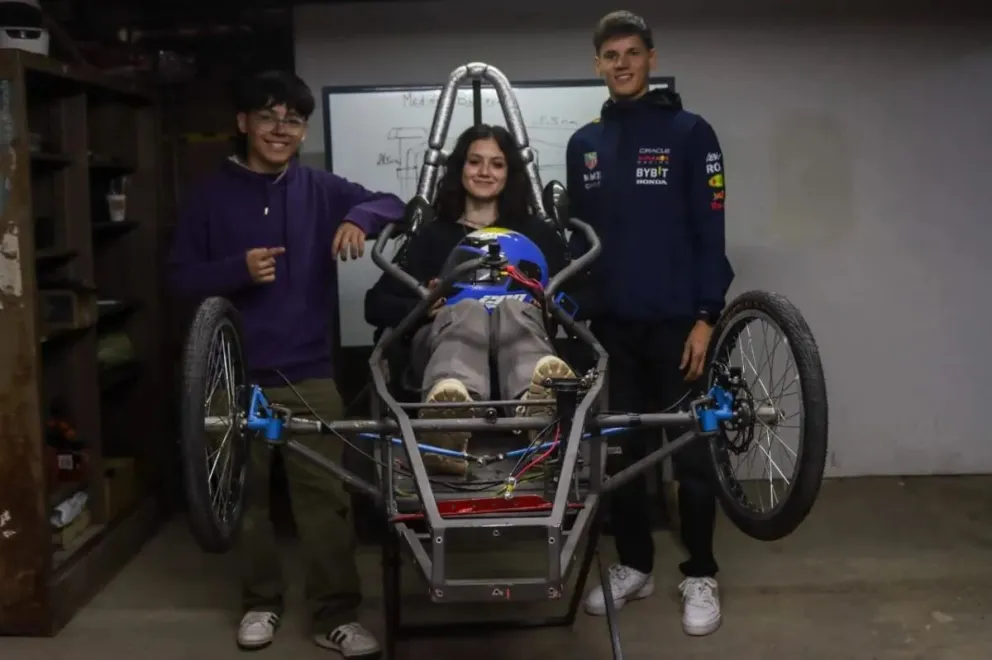 Cala, Roque y Agustín son los pilotos elegidos para competir este año en Entre Ríos. (Fotos: Tania Domenicucci – ANR)