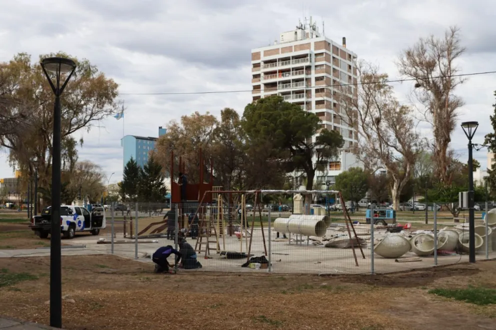 La ciudad contará con un nuevo sector de juegos y encuentro para las familias. Foto: (Tania Domenicucci)