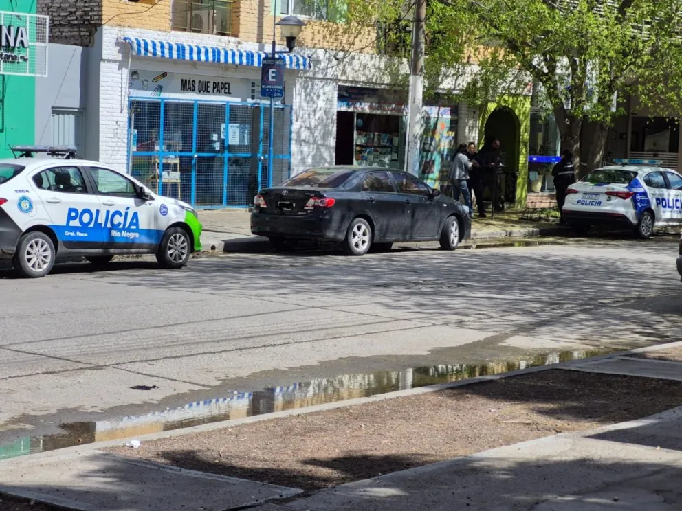 Un hombre irrumpió al local en horas del mediodía. Foto: ANR