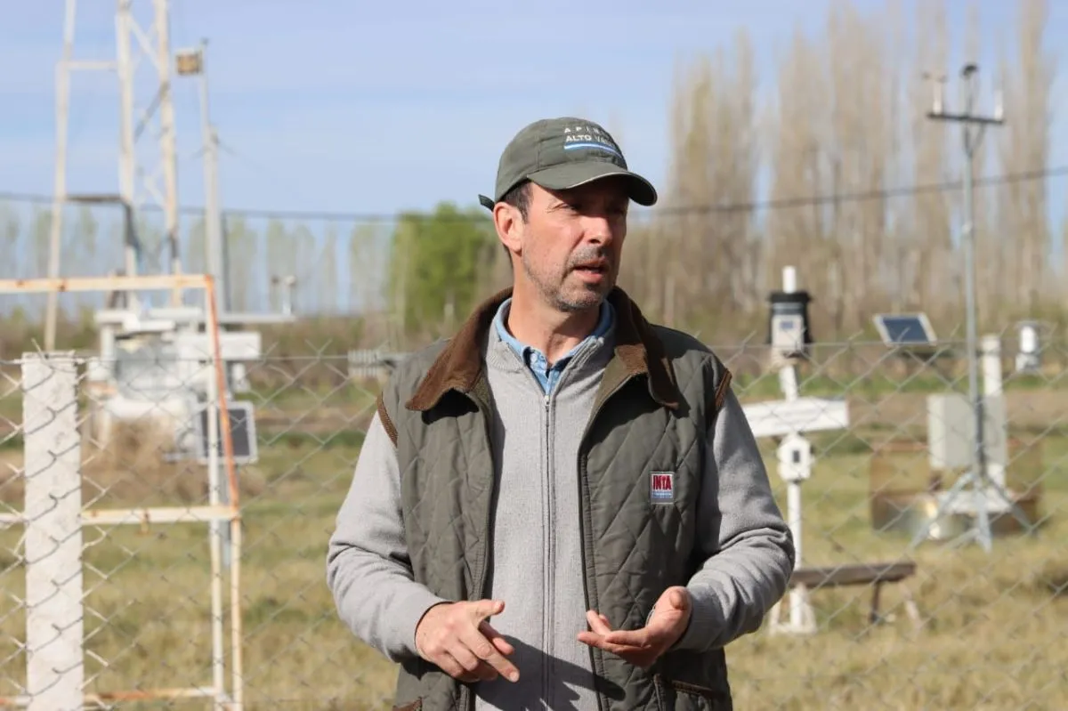 El licenciado Diego Rodil, promotor de turismo rural e investigador del INTA. Foto: (Tania Domenicucci)
