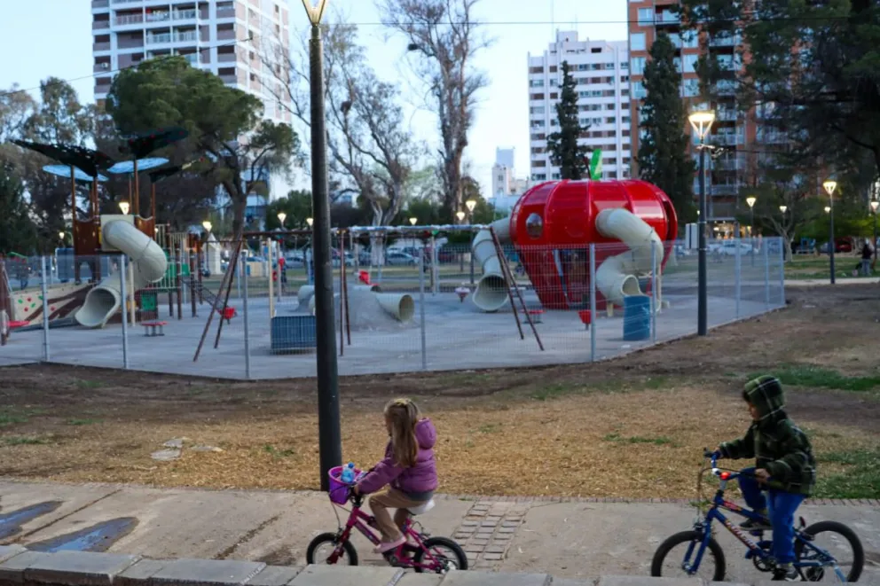 Los trabajos avanzan durante la semana. (Fotos Tania Domenicucci-ANR)