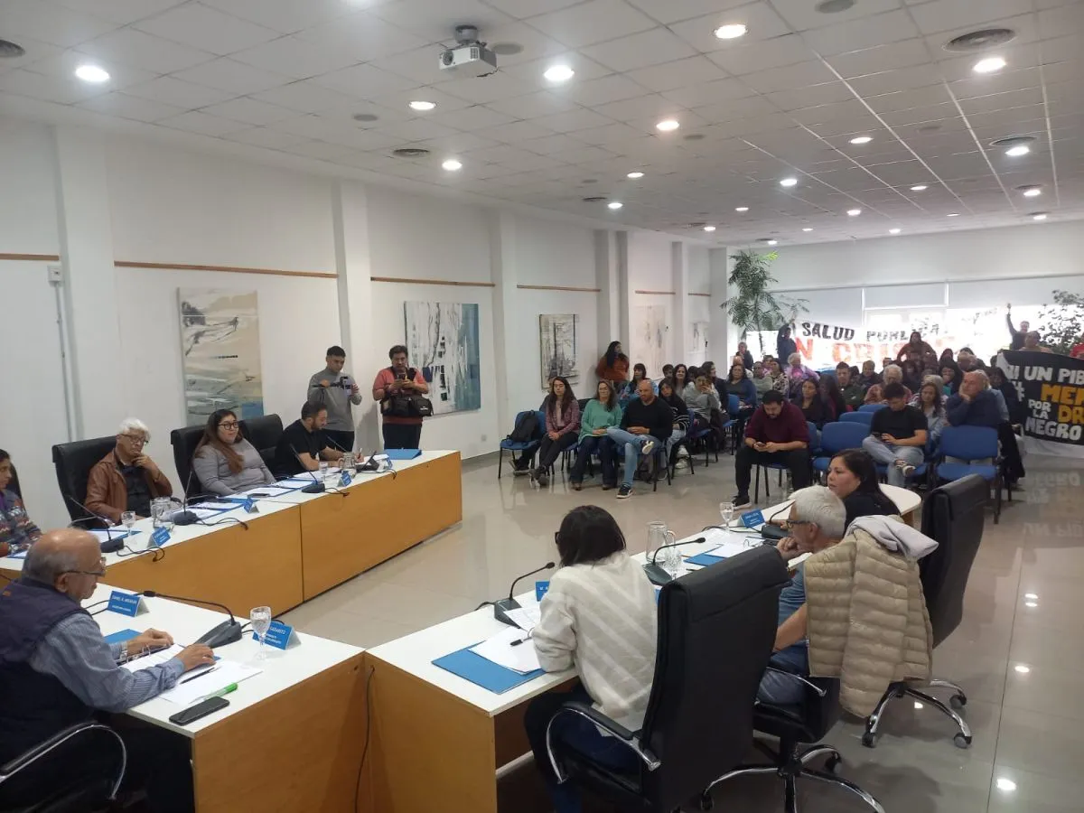 La sesi&oacute;n tuvo una importante convocatoria. Foto: (Tania Domenicucci)