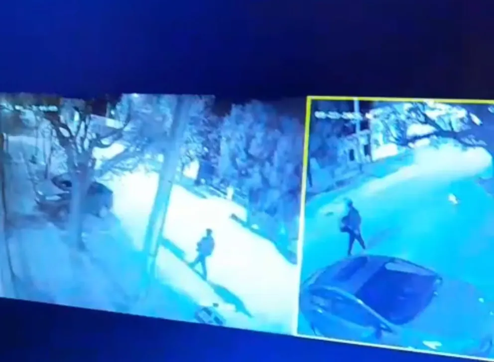 Un vecino denunció y aportó un video donde se lo veía en plena maniobra. Foto (Policía de Río Negro)