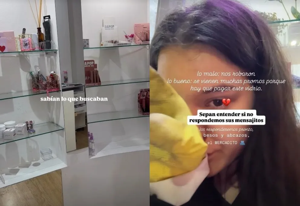 Una de las propietarias dio cuenta de lo sucedido en redes. 