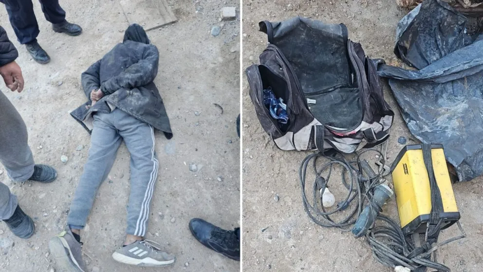 En el lugar también trabajo el Gabinete Criminalística. (Foto gentileza)