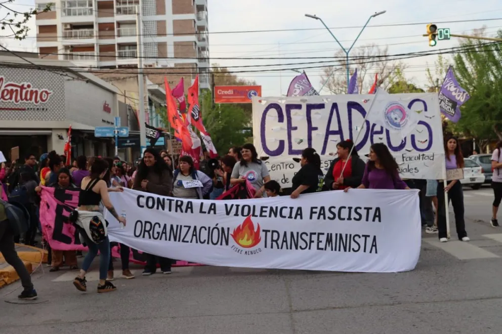 Desde “Ni un pibe, ni una piba menos por la droga”, vinculó lo sucedido con un problema estructural. (Foto: Tania Domenicucci)