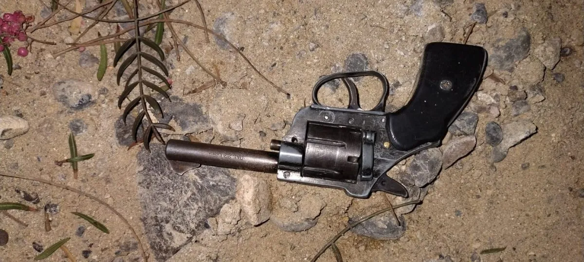 La Polic&iacute;a secuestr&oacute; un revolver. Foto (Polic&iacute;a)