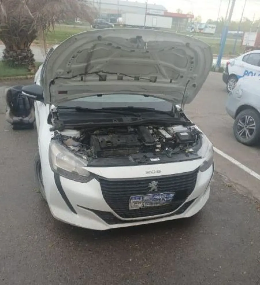 La fiscalía de turno en Roca ordenó el secuestro del rodado. Foto (gentileza)