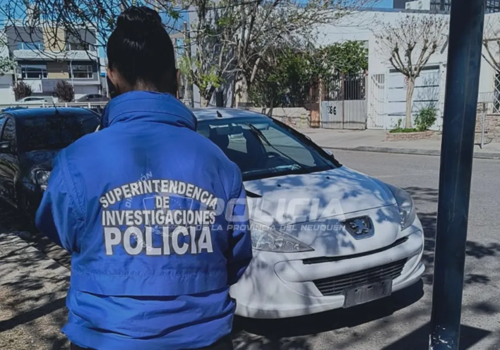 La División Investigación Automotor de la Policía de Neuquén llevó adelante el control. 