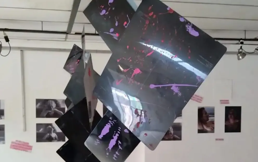 Parte de la muestra fotográfica en su primera edición. 