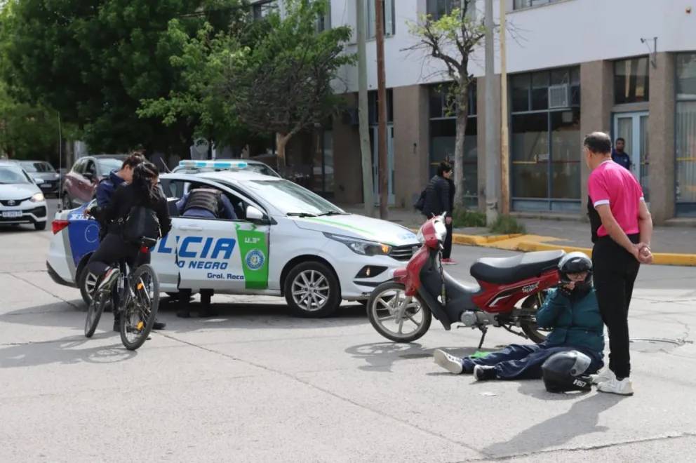 Por el momento no se informó la identidad de los conductores ni la mecánica del hecho. Foto (Tania Domenicucci-ANR)