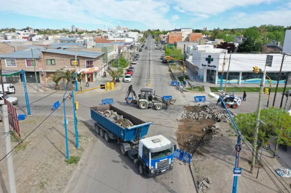 Esta medida es necesaria debido a que se trata de un sector de tránsito pesado.