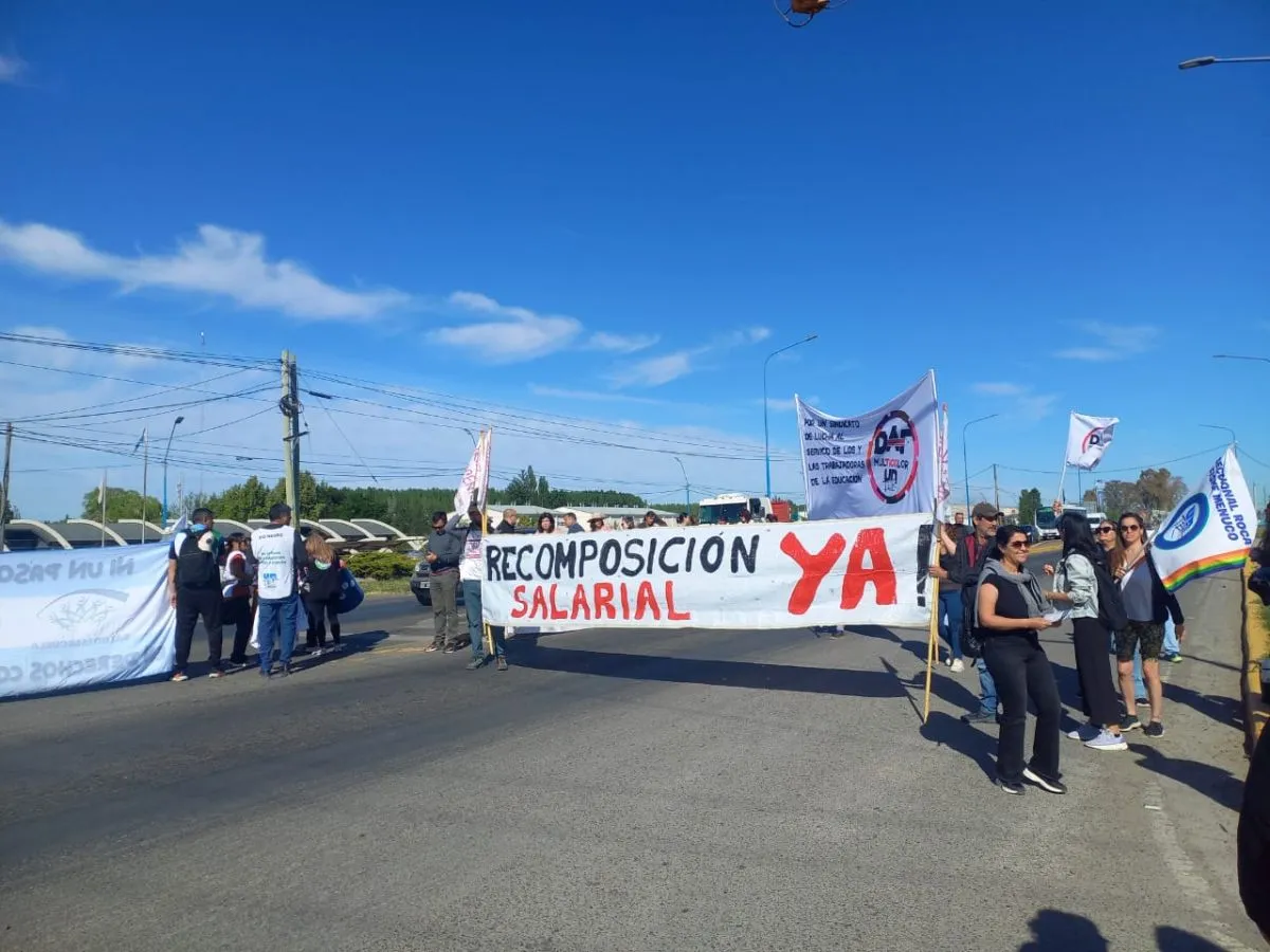 Exigieron una recomposici&oacute;n salarial. Foto: Tania Domenicucci