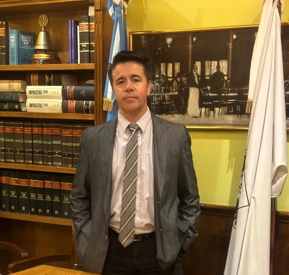 Juan Pablo Merlo es un abogado penalista conocido por defender casos de alto perfil en el ámbito nacional.  Foto: gentileza