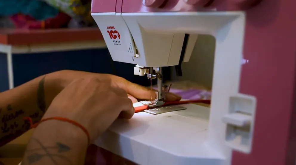 Las maquinas de coser que se volvieron aliadas de las mujeres costureras. Foto: (Tania Domenicucci)