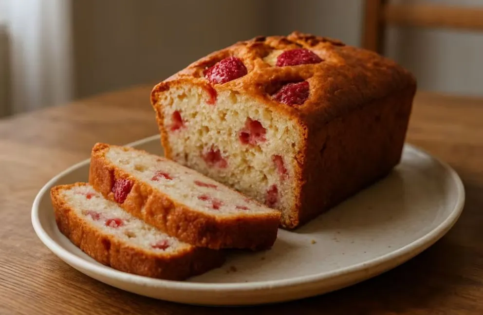 Un budín casero y muy rico. 
