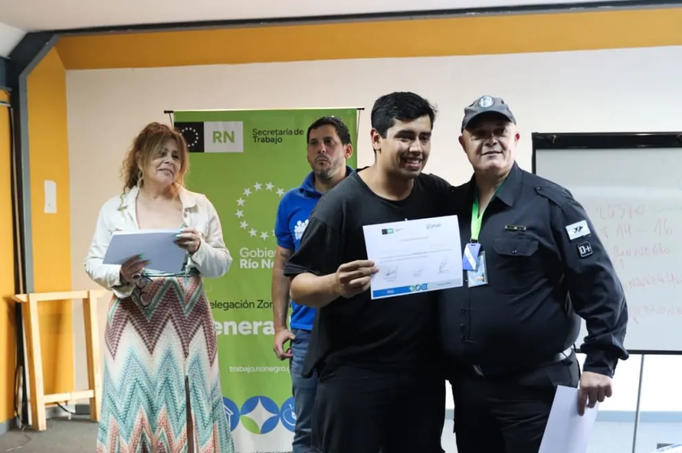 La capacitación estuvo a cargo de Gustavo Rossi, capacitador de Gremio Upsap. Foto: Tania Domenicucci