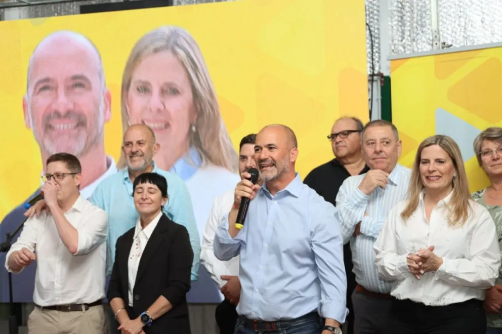El PRO Río Negro cerro su campaña electoral en la ciudad de General Roca. (Foto Tania Domenicucci)