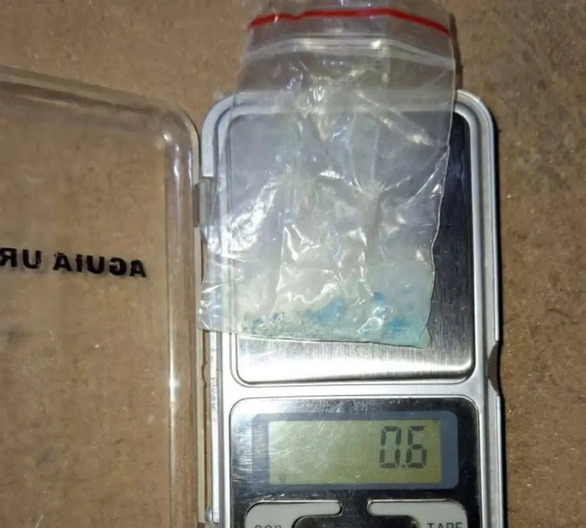 Una de las drogas sint&eacute;ticas que fue secuestrada