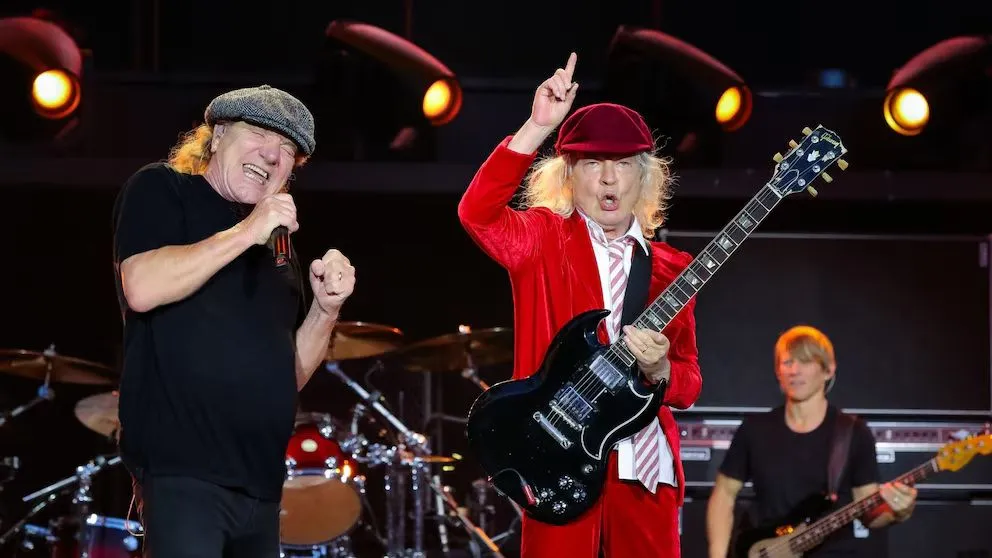 AC/DC llega a la Argentina. 