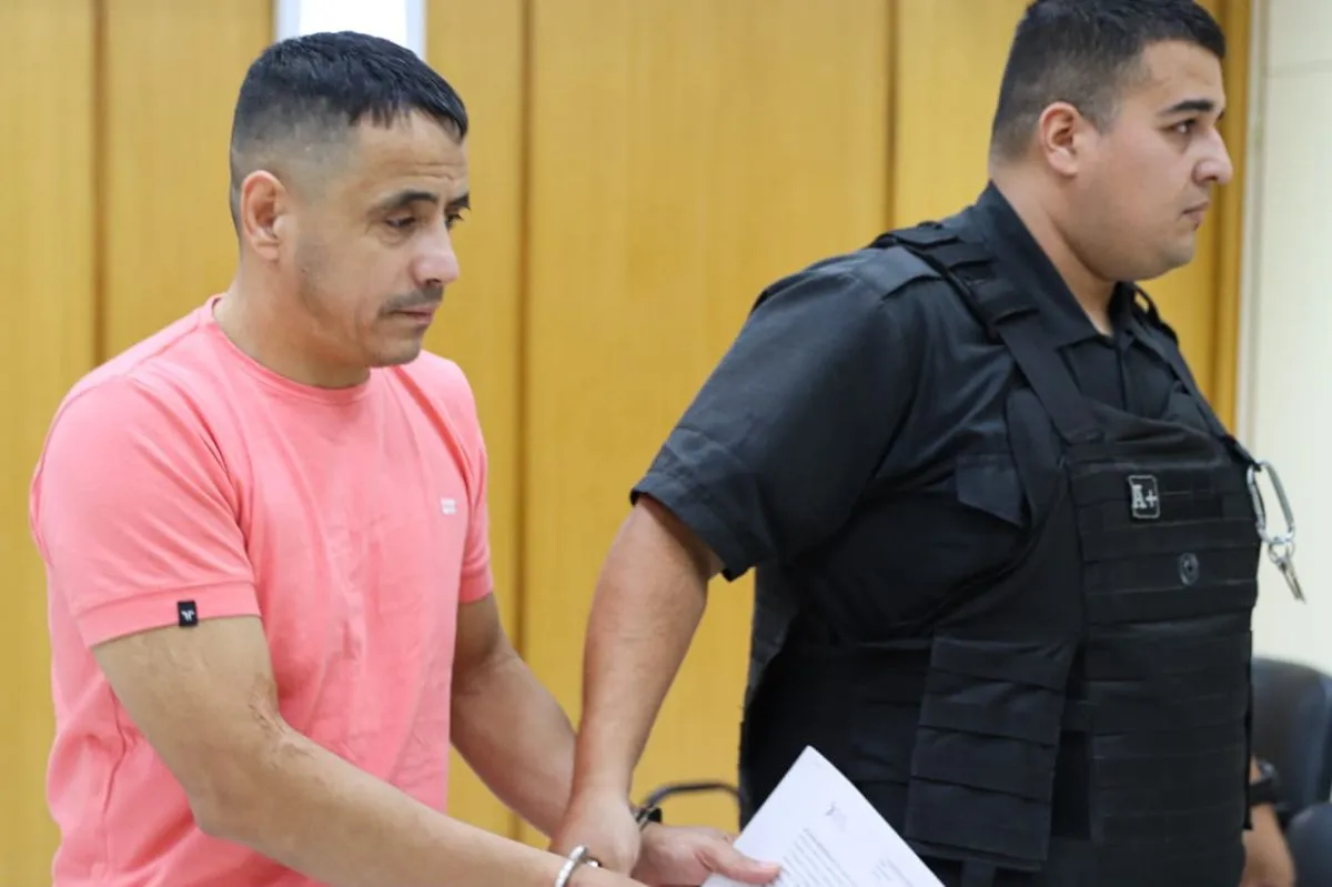 "El Diablo" Maureira fue absuelto hoy, pero seguir&aacute; preso por otro hecho. Foto: Tania Domenicucci-ANR