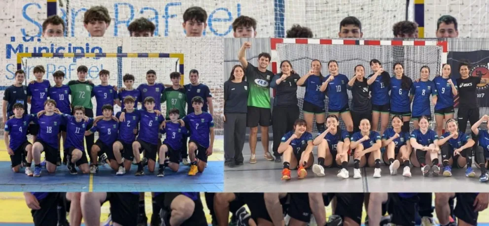 Los equipos del Club Río Negro se lucieron en Mendoza. Foto masculina: @waitamomentpic y femenina Club Río Negro