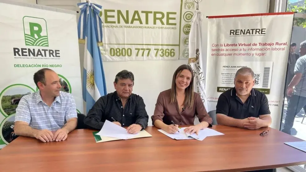 Se trata de un espacio que permitirá fortalecer la atención, registración y el acompañamiento al sector rural en toda la región del Alto Valle. Foto: Gobierno de Río Negro