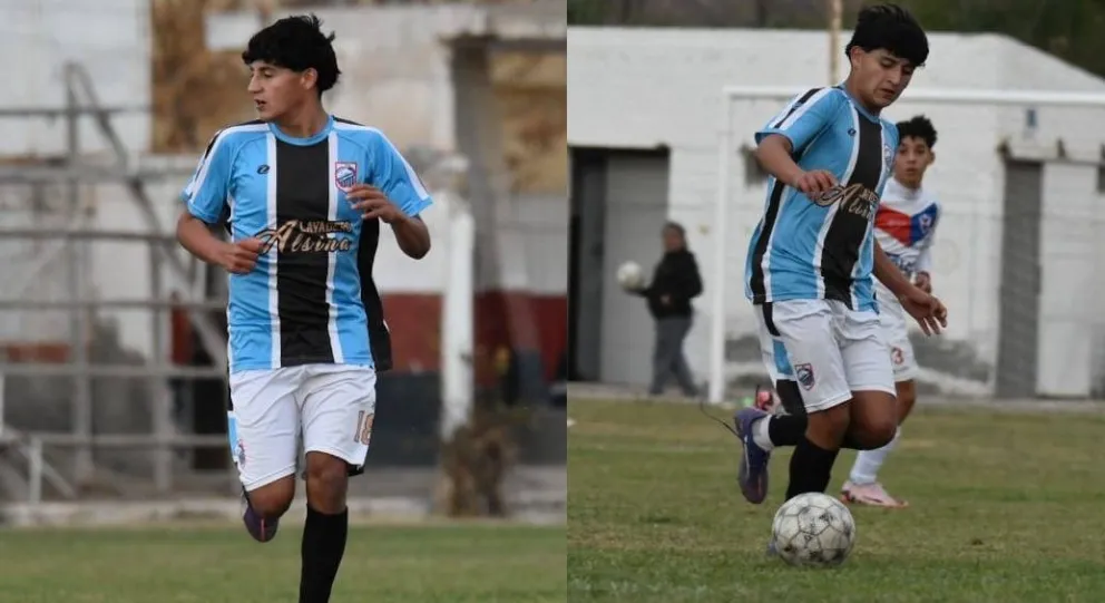 Lucas juega en el club Cimac de Roca