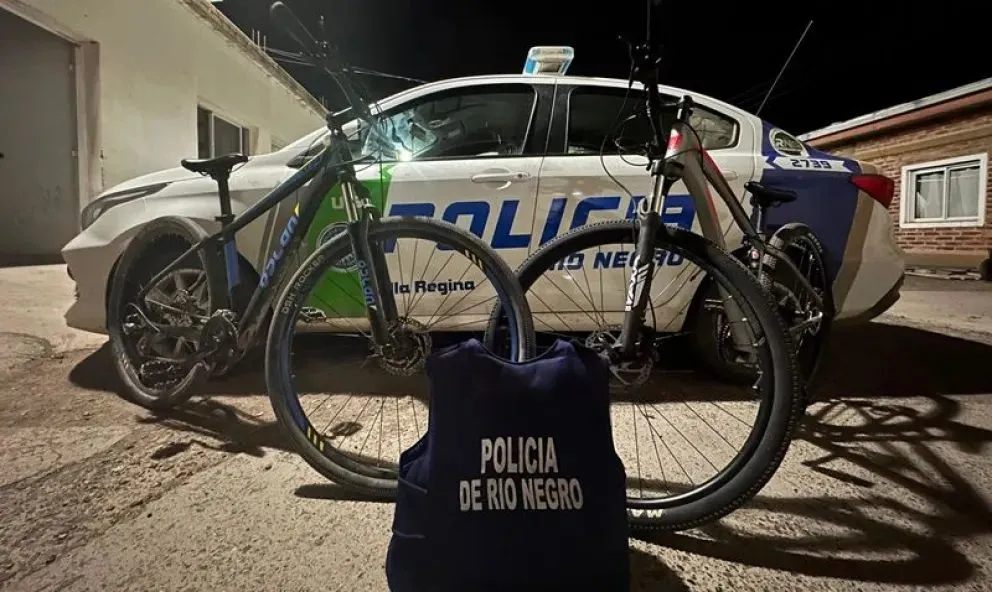 Las bicicletas fueron robadas en la zona céntrica de Regina durante los festejos por el 101° aniversario de la ciudad. Foto: gentileza