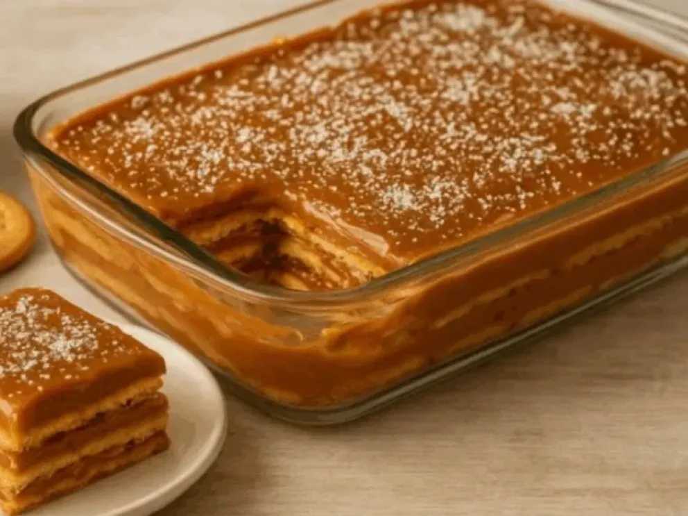 Un postre riquísimo. 