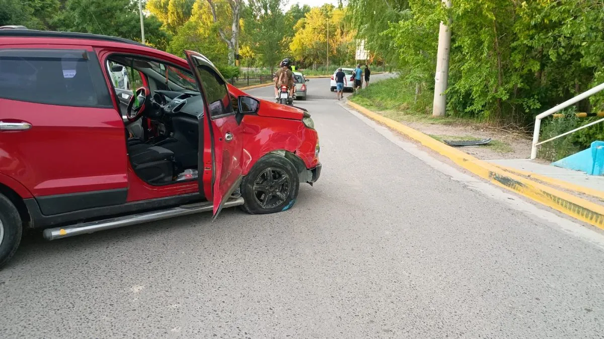 La camioneta sufri&oacute; da&ntilde;os materiales y su conductor result&oacute; ileso. Foto: gentileza