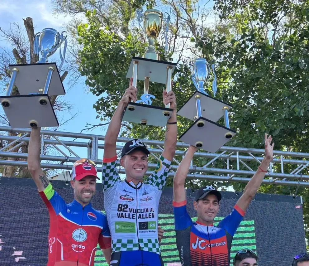 El gran premio de la vuelta al valle se queda en Allen. Foto: CIPO360
