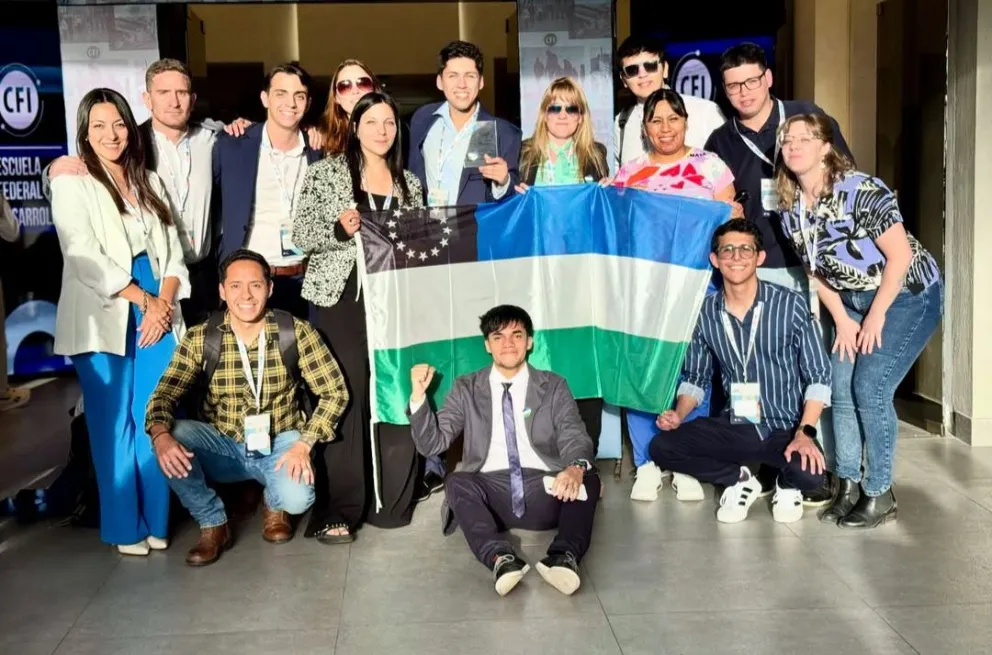 El equipo que representó a la provincia estuvo conformado por integrantes de distintas localidades. Fotos Gobierno de Río Negro.