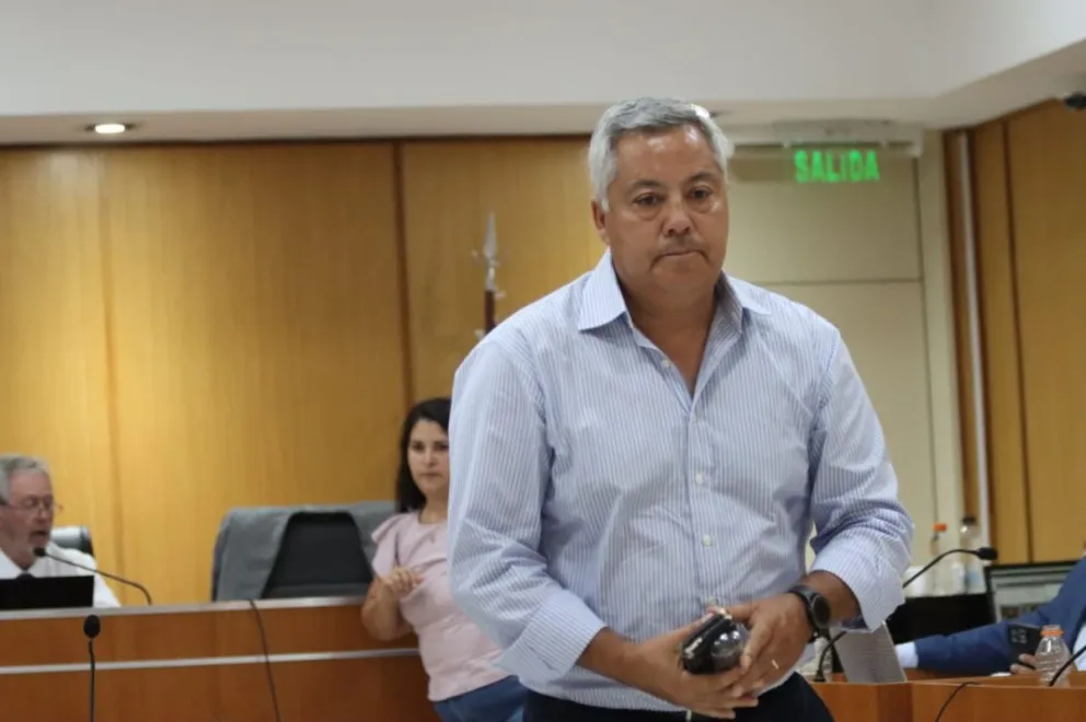 El cirujano Fernando Cordero declaró ante el tribunal y describió la secuencia técnica de la intervención realizada a Valentín. Tania Domeniccuci-ANR