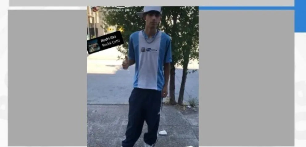 El menor es intensamente buscado en Roca. Foto: Policía de Río Negro