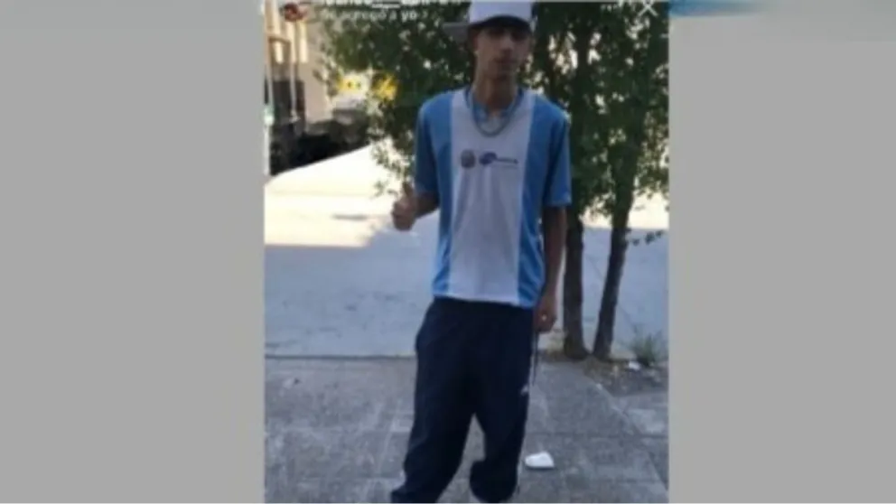 Marinao fue visto por última vez alrededor de las 11:30 del sábado. (Foto Policía de Río Negro)