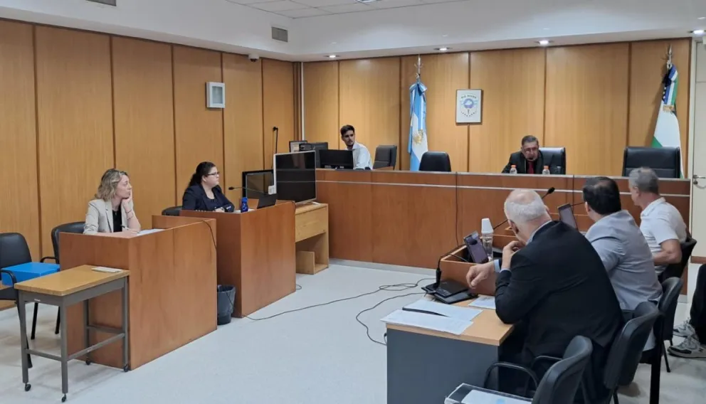 El juez ratificó la acusación fiscal, la calificación legal y las prisiones preventivas. (Foto Gentileza)