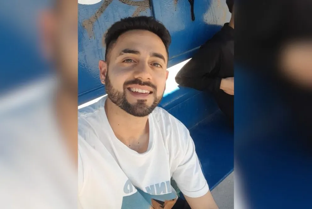 La persona que denunció su desaparición reconoció la mochila del joven en un grupo de Facebook. Foto: Policía de Río Negro